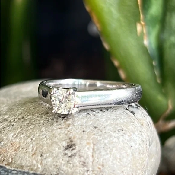 1/3 carat diamond ring